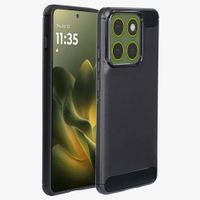 imoshion Brushed Backcover Motorola Edge 70 - Zwart