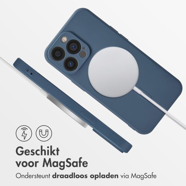 imoshion Color Backcover met MagSafe iPhone 13 Pro - Donkerblauw