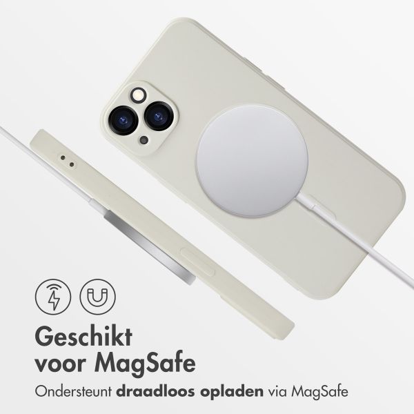 imoshion Color Backcover met MagSafe iPhone 13 - Beige