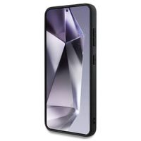 Guess 4G Logo Triangle Strass Backcover Samsung Galaxy S25 - Zwart