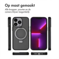 Accezz Ring Stand Backcover met MagSafe Apple iPhone 13 Pro - Zwart