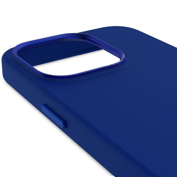 Decoded Silicone Backcover MagSafe iPhone 15 Pro Max - Donkerblauw