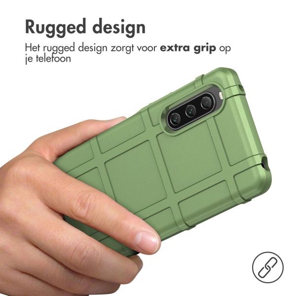 imoshion Rugged Shield Backcover Sony Xperia 10 V - Groen