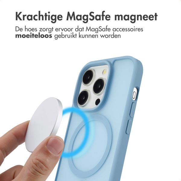 imoshion Color Guard Backcover met MagSafe Apple iPhone 14 Pro - Lichtblauw