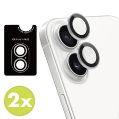 imoshion 2 Pack Camera lens protector Apple iPhone 16 / 16 Plus - Wit