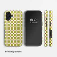 Selencia Vivid Backcover Apple iPhone 17 - Check This Olive