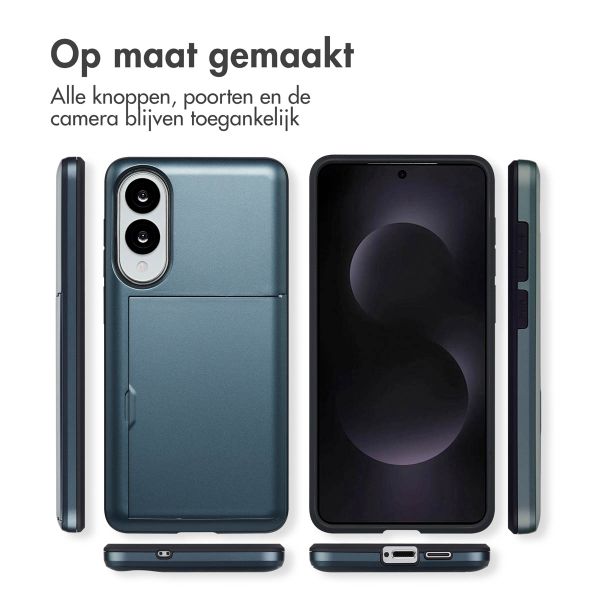 imoshion Backcover met pasjeshouder Samsung Galaxy S25 Edge - Donkerblauw