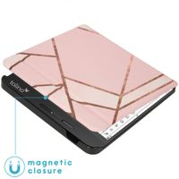 imoshion Design Slim Hard Case Sleepcover met stand Tolino Vision 5 -Pink Graphic