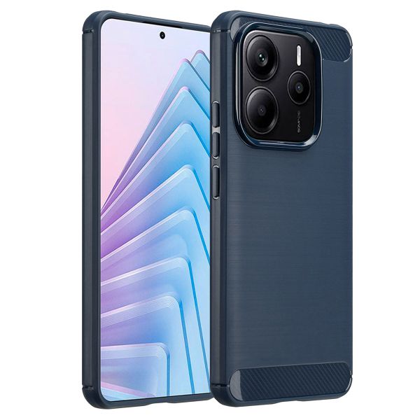 imoshion Brushed Backcover Xiaomi Redmi Note 14 (5G) - Donkerblauw