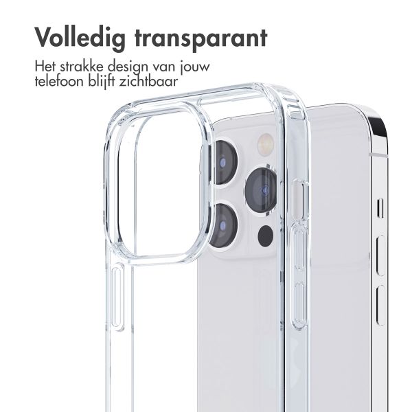 imoshion Stand Backcover Apple iPhone 13 Pro - Transparant