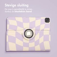 imoshion 360° Draaibare Design Bookcase Apple iPad Air 13 inch (2025) M3 / (2024) M2 - Dancing Cubes