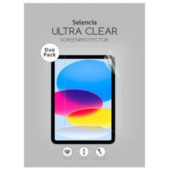 Selencia Duo Pack Ultra Clear Screenprotector iPad 11 (2025) 11 inch / iPad 10 (2022) 10.9 inch