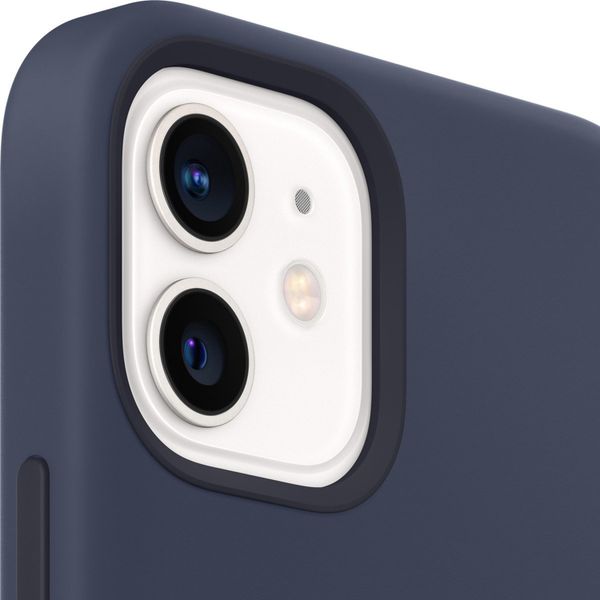 Apple Silicone Backcover MagSafe Apple iPhone 12 Mini - Deep Navy