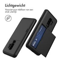 imoshion Backcover met pasjeshouder Samsung Galaxy S9 Plus - Zwart