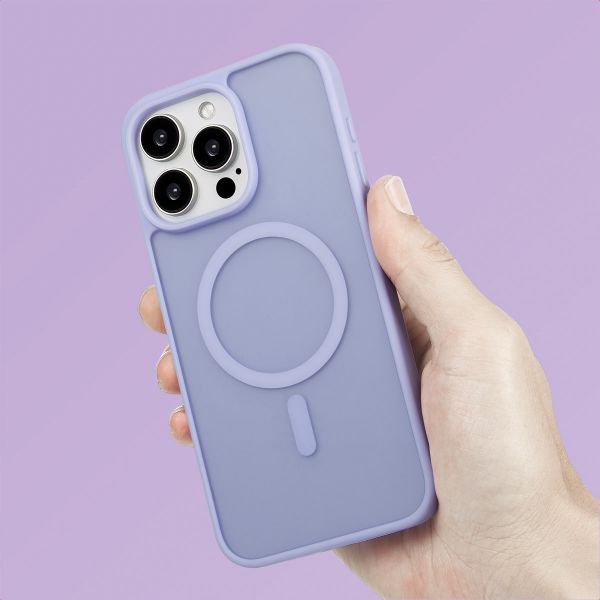 imoshion Color Guard Backcover met MagSafe Apple iPhone 15 Pro Max - Lila