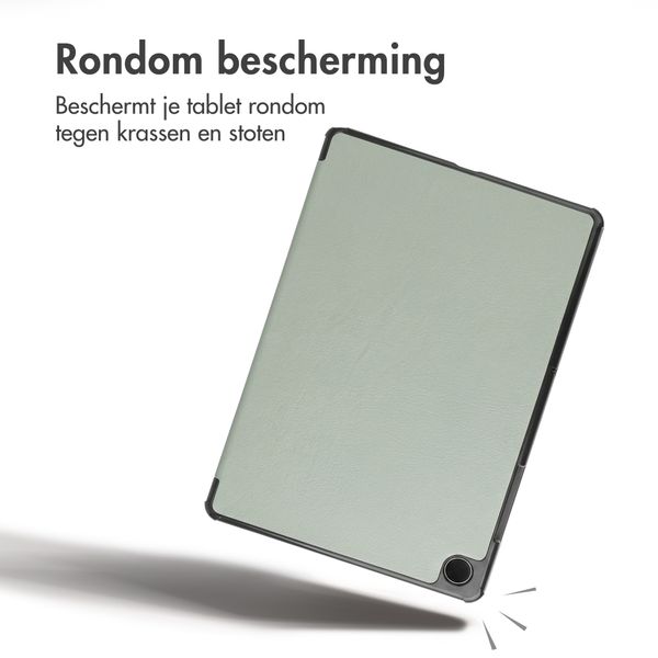 imoshion Trifold Bookcase Samsung Galaxy Tab A9 Plus - Lichtgroen