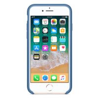 Apple Silicone Backcover Apple iPhone SE (2022 / 2020) / 8 / 7 - Denim Blue