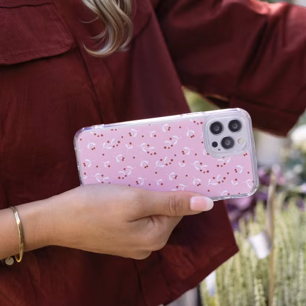imoshion Design hoesje Apple iPhone SE (2022 / 2020) / 8 / 7 - Berries Blush