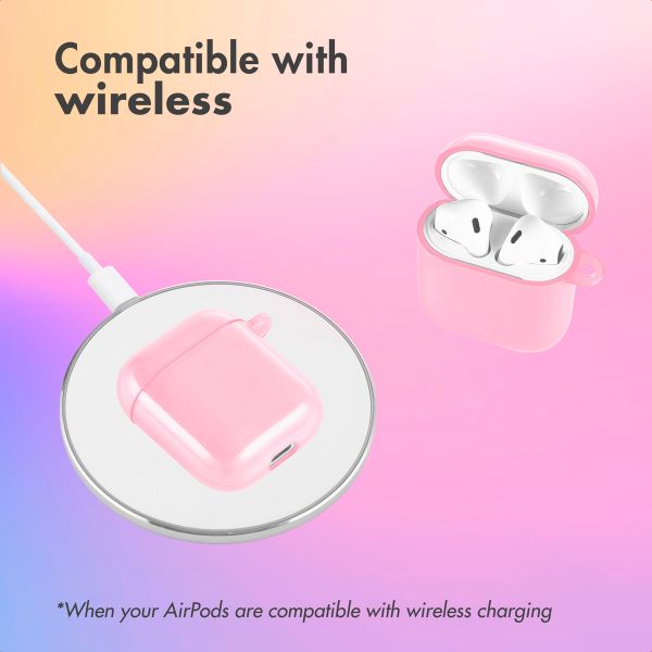 imoshion Neon case  Apple AirPods 1 / 2 - Light Pink