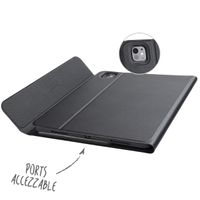 Accezz Bluetooth Keyboard Book Case Apple iPad Pro 13 (2025) M5 / (2024) M4 - QWERTY / NL - Black