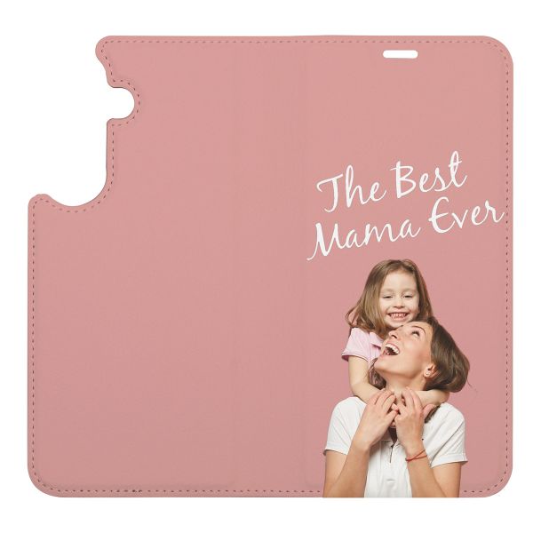 Ontwerp je eigen Compact gel bookcase hoes Samsung Galaxy S25 FE - Wit