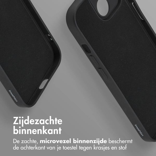 imoshion Color Backcover met MagSafe Apple iPhone 15 - Zwart