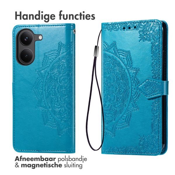 imoshion Mandala Bookcase Xiaomi Poco X8 Pro - Turquoise