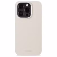 Holdit Silicone Case Apple iPhone 15 Pro - Light Beige