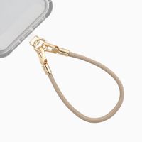 Selencia Universeel Polskoord met 2 haken - Beige