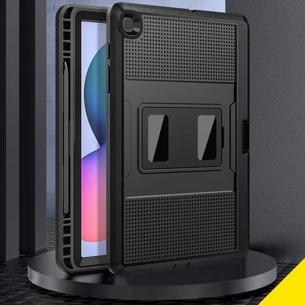 Accezz Rugged Back Case Samsung Galaxy Tab S6 Lite (2020/2022/2024) - Zwart