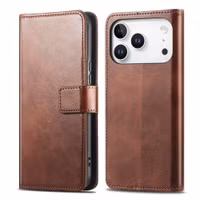 imoshion Luxe Bookcase Apple iPhone 18 Pro / 17 Pro - Donkerbruin