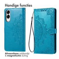 imoshion Mandala Bookcase Samsung Galaxy A17 - Turquoise