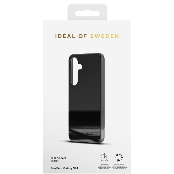 iDeal of Sweden Mirror Case Samsung Galaxy S24 - Black