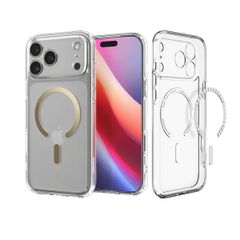 Spigen Ultra Hybrid Backcover MagSafe Apple iPhone 17 Pro - Clear Gold