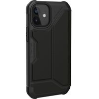 UAG Metropolis Bookcase Apple iPhone 12 Mini - Zwart