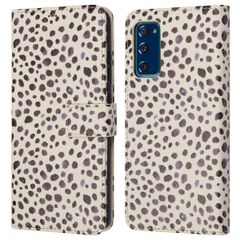 imoshion Design Bookcase Samsung Galaxy S20 FE - Black And White Dots