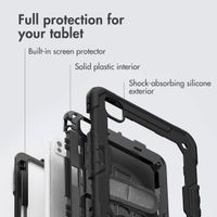 Accezz Rugged Back Cover with shoulder strap Apple iPad Pro 11 (2025) M5 / (2024) M4 - Black