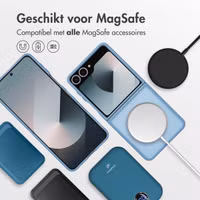 imoshion Color Guard Backcover met MagSafe Samsung Galaxy Z Flip 7 - Lichtblauw