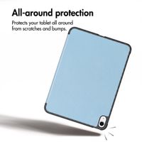 imoshion Trifold Book Case Apple iPad 11 (2025) 11 inch A16 / iPad 10 (2022) 10.9 inch - Light Blue