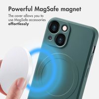 imoshion Colour Back Cover with MagSafe Apple iPhone 13 Mini - Dark Green