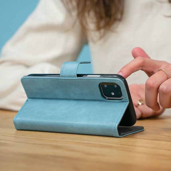 imoshion Luxe Bookcase iPhone Xr - Lichtblauw