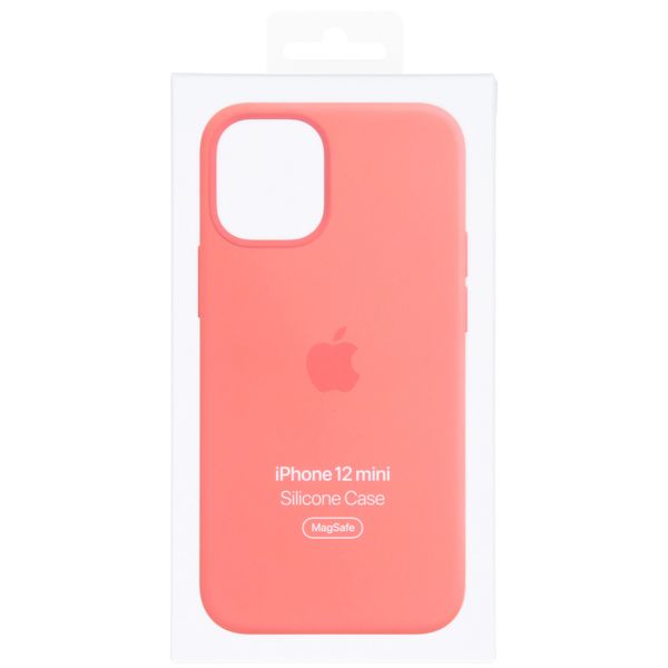 Apple Silicone Backcover MagSafe Apple iPhone 12 Mini - Pink Citrus