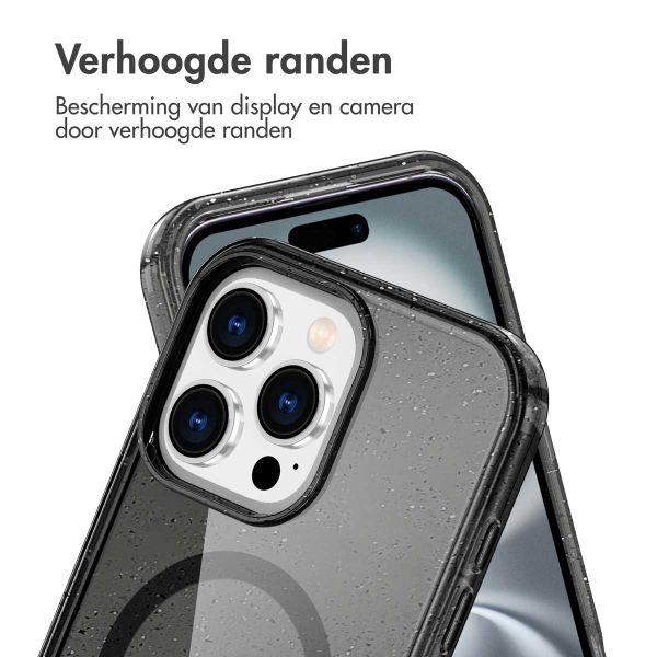 imoshion Sparkle Backcover met MagSafe iPhone 16 Pro - Zwart