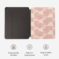 Selencia Vivid tablethoes Samsung Galaxy Tab A11 Plus / A9 Plus - Paisley Blush