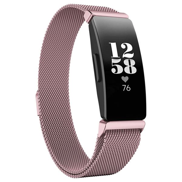 imoshion Milanees Watch bandje Fitbit Inspire - Rosé Goud