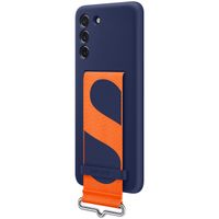 Samsung Originele Silicone Cover Strap Galaxy S21 FE - Navy