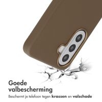 Accezz MagSafe Leather Backcover Samsung Galaxy A57 (5G) - Coffee Brown
