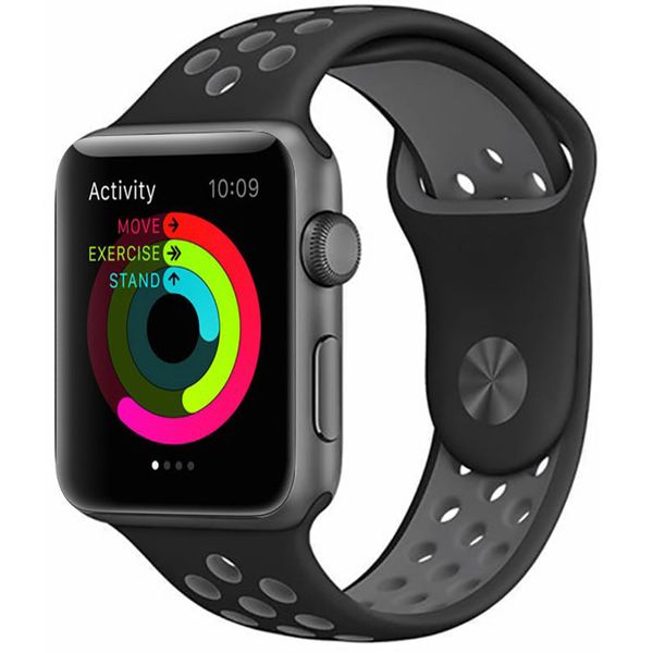 imoshion Siliconen sport bandje Apple Watch Series 1-10 / SE / Ultra (2) - 42/44/45/46/49 mm