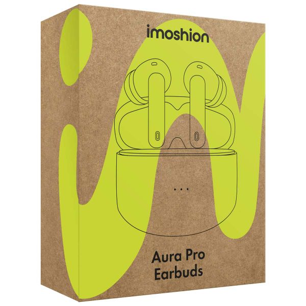 imoshion Aura Pro Draadloze In-ear Oordopjes - Active Noise Cancelling (ANC) - Petrol Green