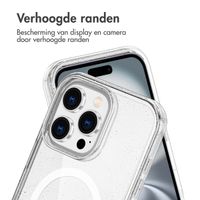 imoshion Sparkle Backcover met MagSafe Apple iPhone 16 Pro Max - Glitter Transparant